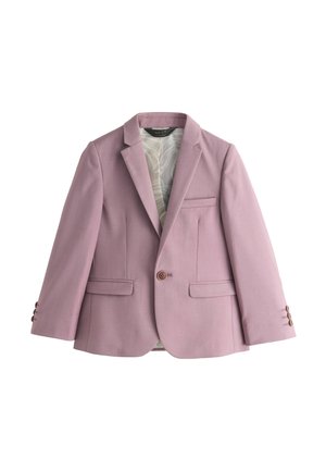 REGULAR FIT - CHECK  - Sakko - mauve purple