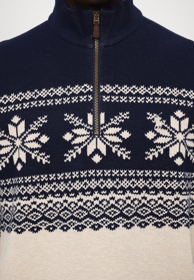 Polo Ralph Lauren LONG SLEEVE HALF ZIP - Pulover - multi coloured