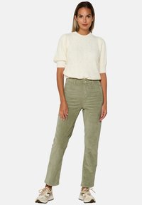 LolaLiza Nohavice - khaki faded