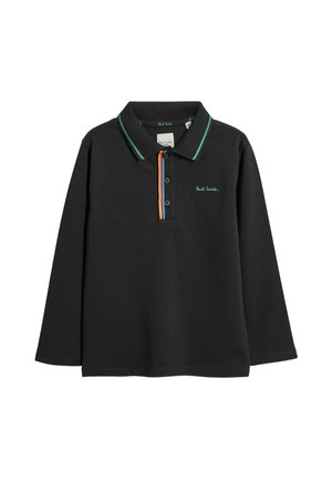 LONG SLEEVE SIGNATURE  - REGULAR FIT - Pikkade varrukatega topp - black