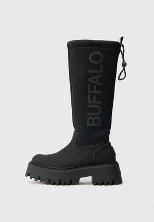 Buffalo ASPEN RAIN HI - Plateaustiefel - black