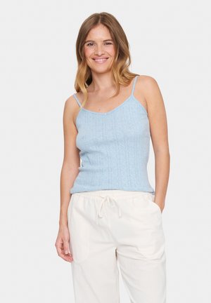 Saint Tropez GRU TANK - Top - heather melange