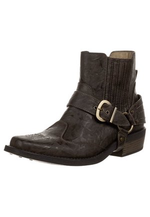 Stivaletti texani / biker - dark brown