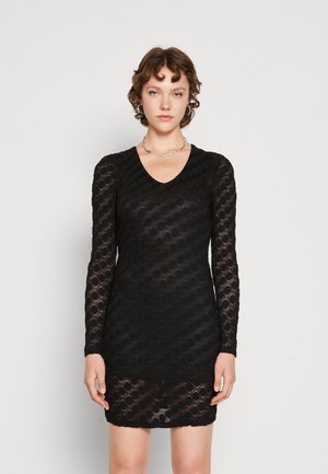 ONLY ONLRIE V NECK DRESS - Φόρεμα ημέρας - black
