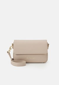 Borsa essenziale con scritta sulla tracolla Borsa essenziale con scritta sulla tracolla