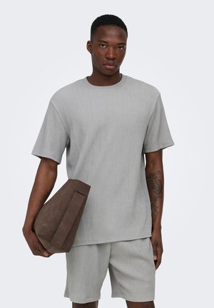 Only & Sons, T-SHIRT ONSLAZIO T-SHIRT - Basic póló - ultimate grey