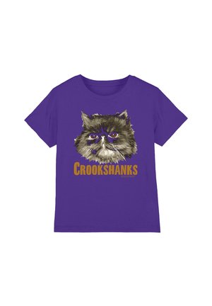 Cotton Soul, HARRY POTTER CROOKSHANKS UNISEX - Print T-shirt - purple