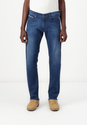 Replay GROVER REGULAR - Jeans a sigaretta - medium blue