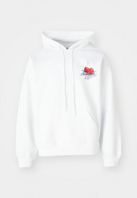 HOODED JAKE GARCIA  - Sweatshirt - white