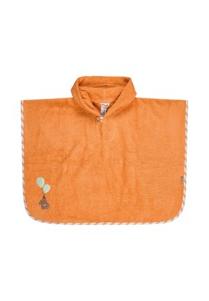 PONCHO BÄR BO - Dressing gown - leuchtorange