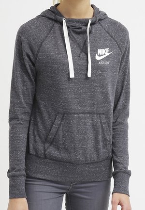 Sweat à capuche - mottled anthracite