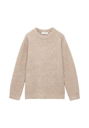 KID - Stickad tröja - beige