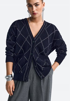 Cardigan - midnight blue