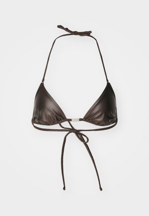 TRIANGLE - Bikini-Top - dark oak