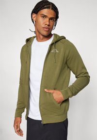 Kappa Φούτερ με φερμουάρ - green olive