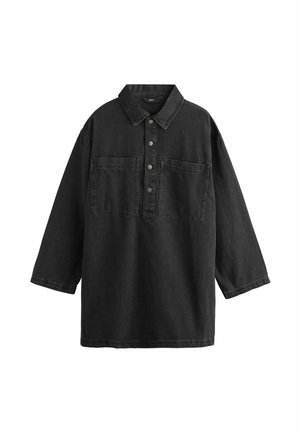 Džinsinė suknelė - washed black