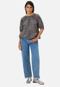 Sissy-Boy MIT LEOPRINT - Blouse - braun