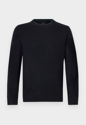CREW NECK - Svetrík - very dark navy