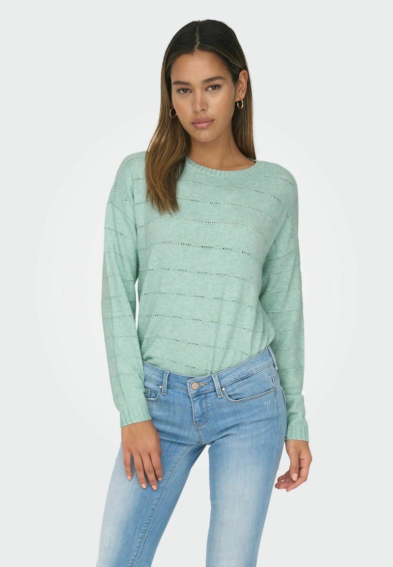 ONLY STRUKTURIERTER - Trui - harbor gray