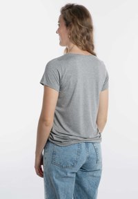 Knit Factory T-shirt basic - light grey