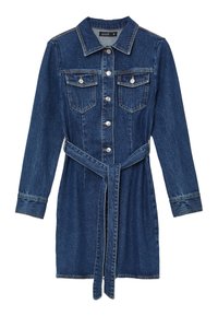 Vestito di jeans - blu denim medio