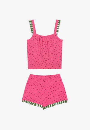 Chelsea Peers, WATERMELON PRINT SET - Pyžamo - pink