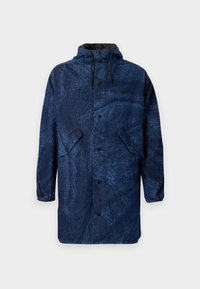 HOODED - Parka - dark-blue denim