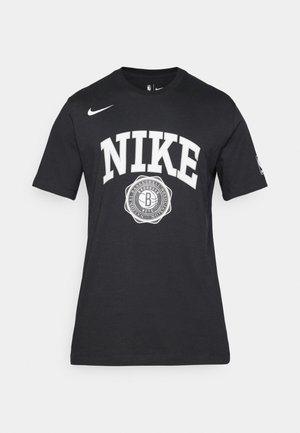 Nike Performance NBA BROOKLYN NETS TEE - Triko s potiskem - black