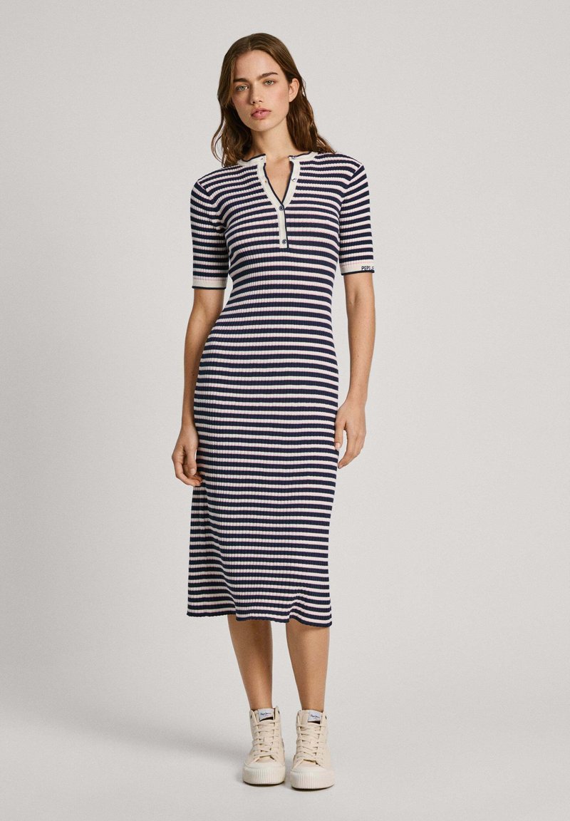 Pepe Jeans Pārliekama kleita - ivory white