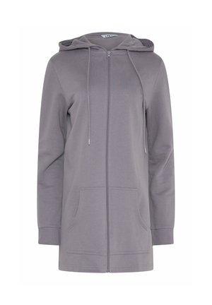 Long Tall Sally, LONGLINE HOODIE - Felpa con zip - lilac