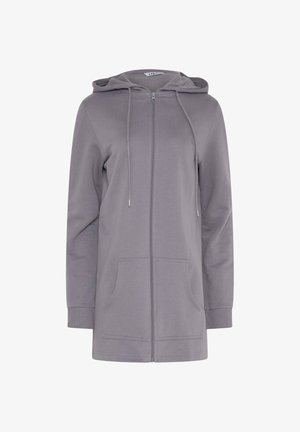 Long Tall Sally, LONGLINE HOODIE - Sweater met rits - lilac