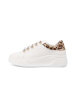 Queen Helena, X35-7 - Sneakers basse - bianco leopardato