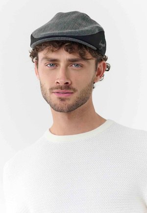 bugatti, POLYESTER KOPFBEDECKUNG STREIFEN - Mütze - charcoal