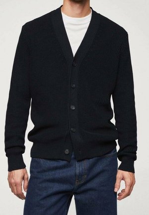 Strickjacke - royal blue
