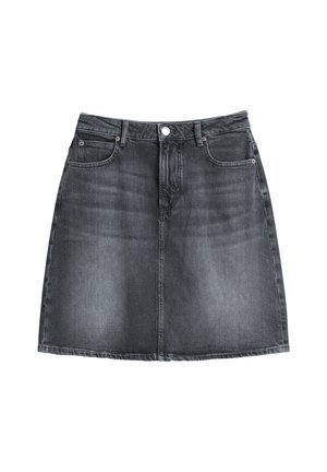 Marc O'Polo, MARC O'POLO JEANSROCK REGULAR MIT CIRCULOSE®   - A-Linien-Rock - dark grey