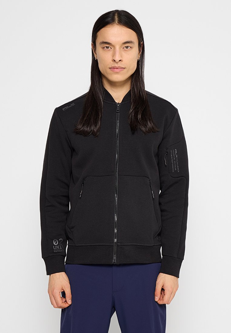 RLX Golf Sweater met rits zwart