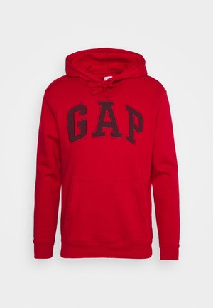 Felpa con cappuccio - red
