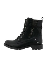 Mustang ELEGANTE - Botines con cordones - black