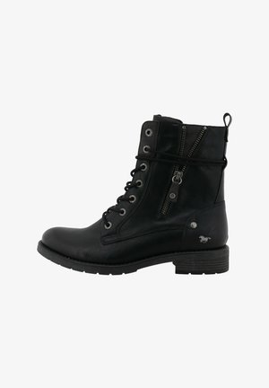 Mustang ELEGANTE - Stivaletti stringati - black