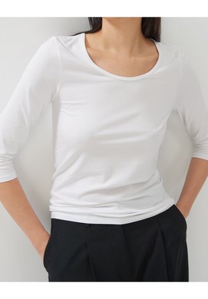 Langarmshirt - white