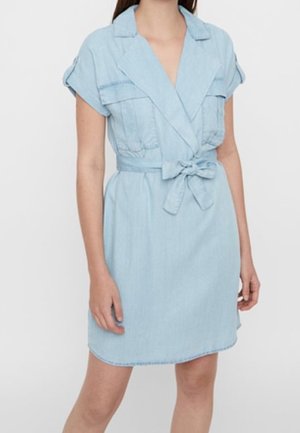 Denní šaty - light-blue denim
