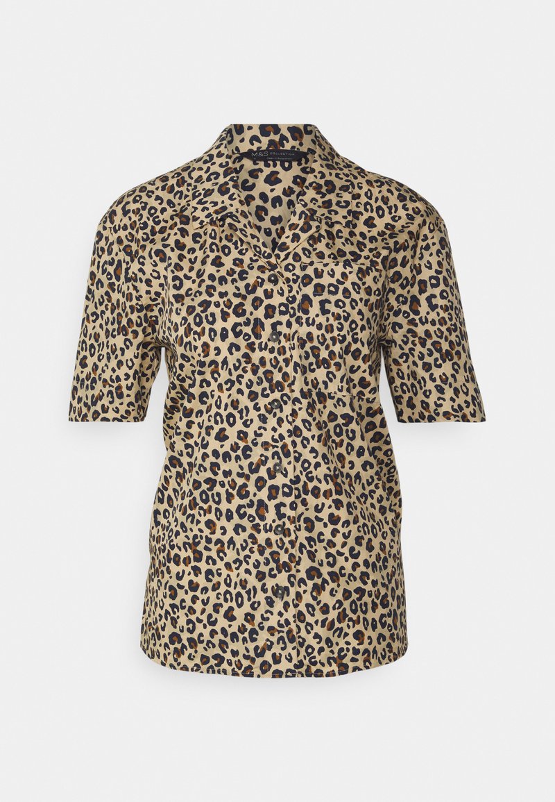 Marks & Spencer Overhemdblouse bruin Marks & Spencer Overhemdblouse bruin
