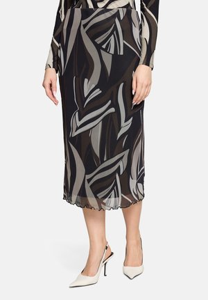 Betty Barclay Jupe crayon - taupe black
