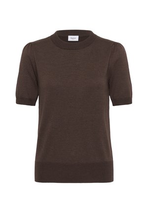 Saint Tropez, MILASZ SHORT SLEEVE - T-shirt basique - bracken melange