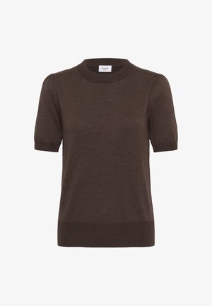 Saint Tropez, MILASZ SHORT SLEEVE - T-shirt basique - bracken melange