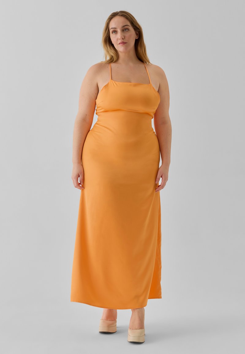 Vero Moda VMJOANN MAXI DRESS Robe longue carrot curl/orange ZALANDO.FR