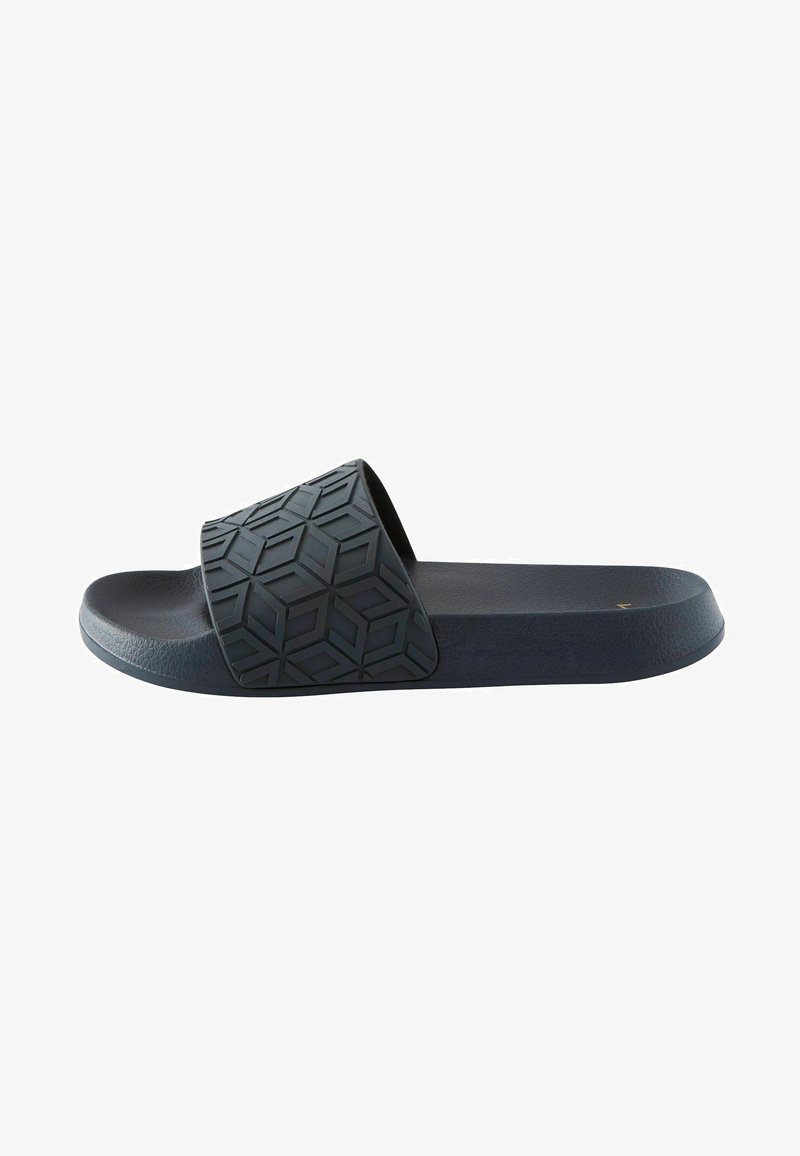 Next EMBOSSED STANDARD - Badesandaler - navy blue