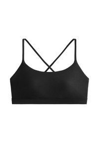 COMFORTLUX LIGHT-SUPPORT WITH CROSSOVER STRAPS - Sportski grudnjak s blagom potporom - black