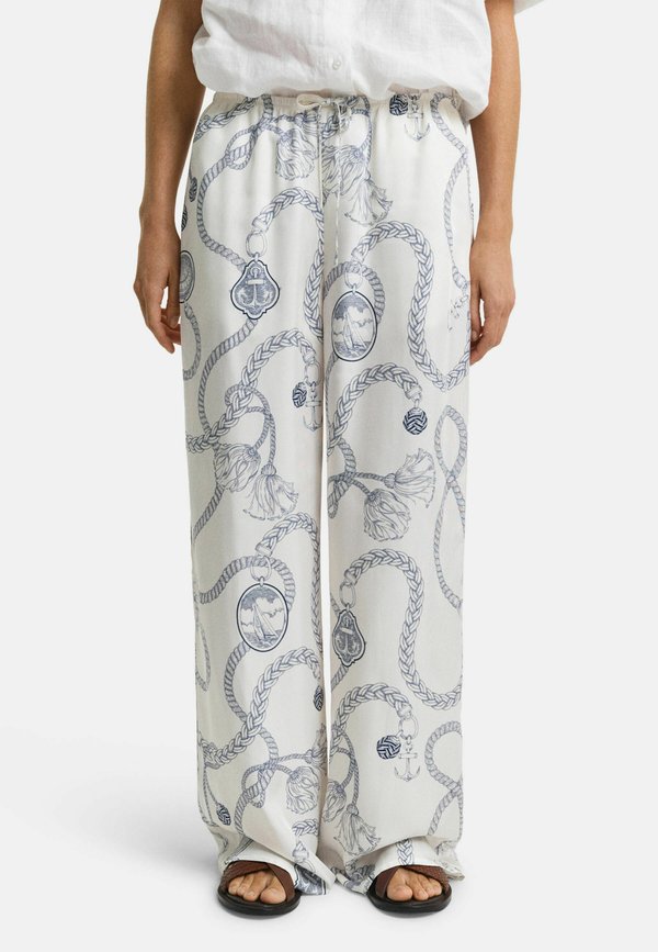 RELAXED FIT SAILING  - Stoffhose - cream