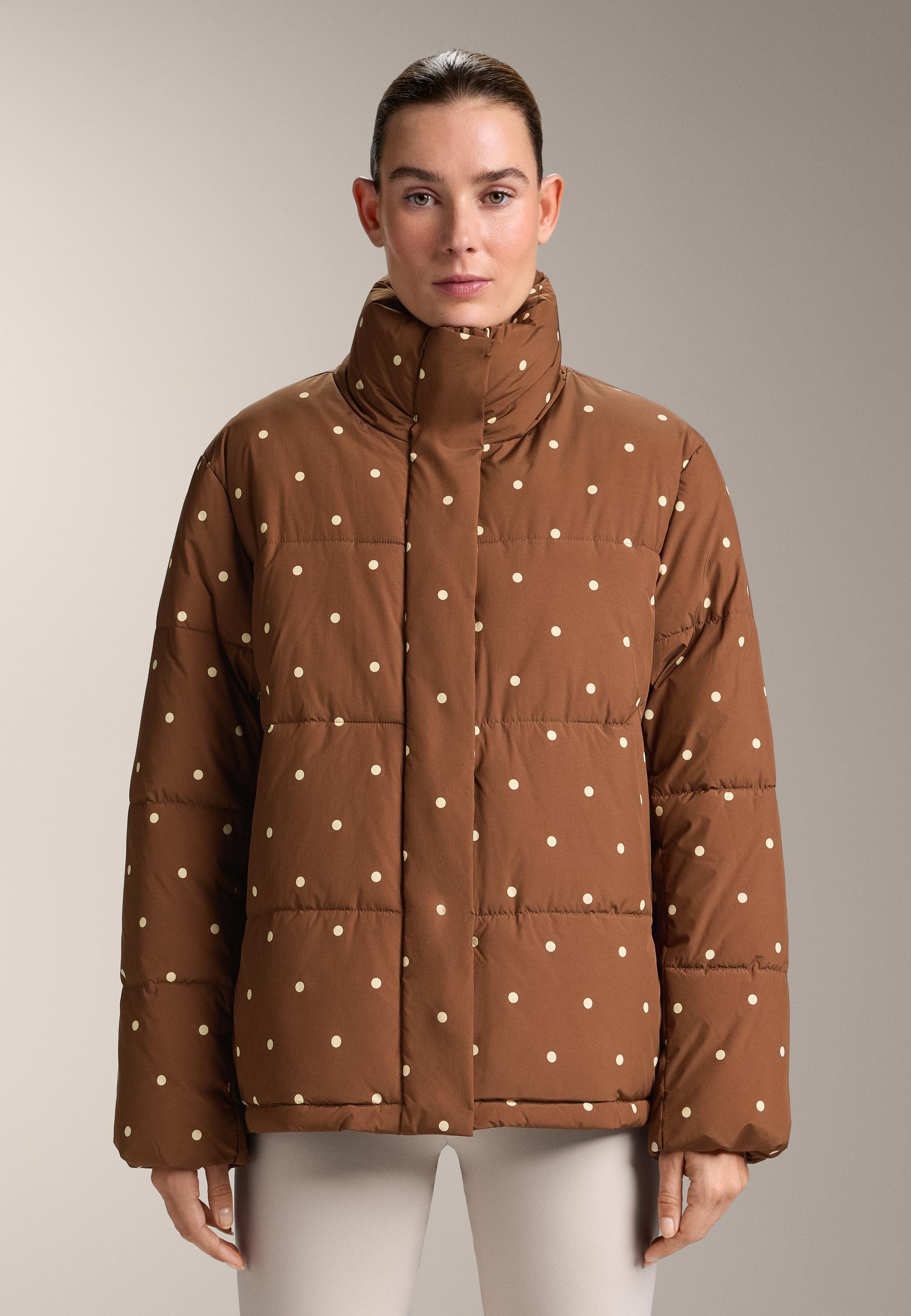 OYSHO PRIMALOFT  WATER-REPELLENT PADDED - Winter jacket - brown